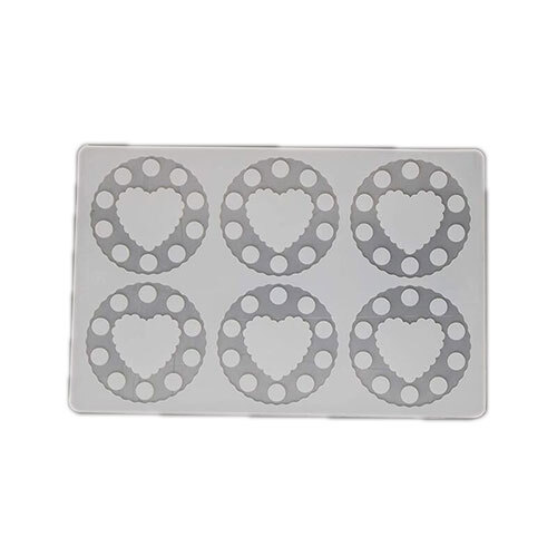 Silicon Mold Chocolate Garnish Sheet - 13