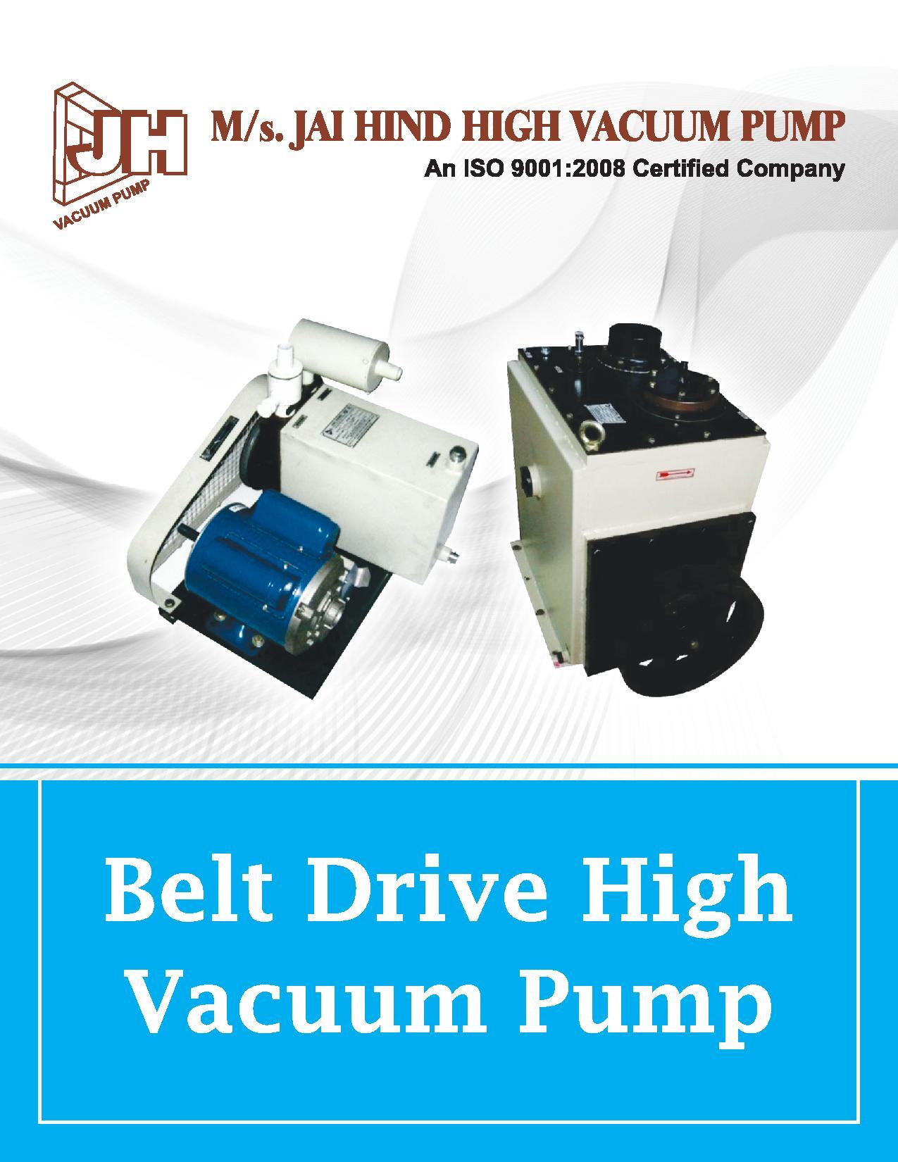 Oil Seal Vacuum Pump