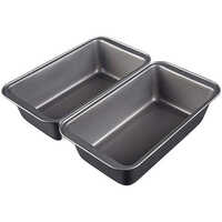 Nonstick Black Bread Mold - 10x5 Cm Nonstick Cookware, Heat Resistant Up To 230c, Rectangle Shape