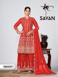 SHARARA SUITS  EMBROIDERY WORK