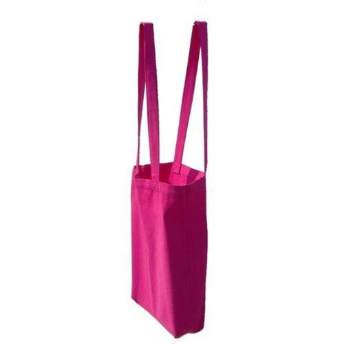 Magenta Cotton Tote Bags