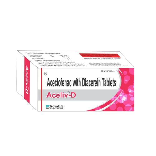 ACECLOFENAC  + DIACEREIN TABLETS