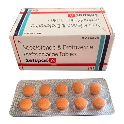 Aceclofenac + Drotaverine Tablets