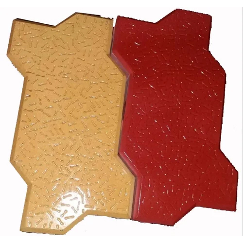 Outdoor Concrete Paver Blocks - 80mm Thickness, Multicolour A Grade Durability | Hydraulic Pressure Manufacturing, Ideal for Driveways and Walkways