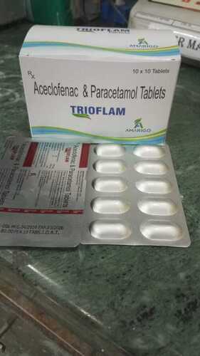 ACECLOFENAC  + PARACETAMOL TABLETS