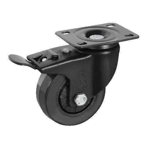 Castor Wheel For Server Rack - Color: Black