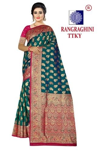 RANGLAHIRI  BANARASI SILK SAREE