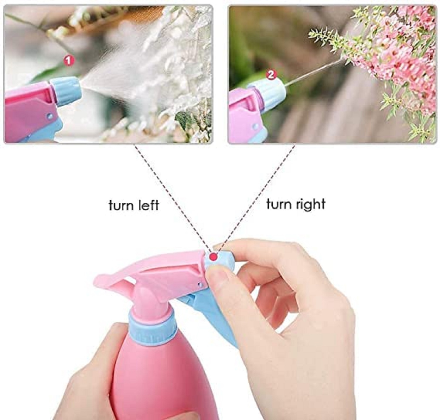 SPRAY WATER BOTTLE FOR GARDEN SALON PLANTS (400 ML)