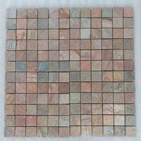 Hot Selling Natural Copper Slate Mosaic for Kitchen Bathroom Swimming Pool