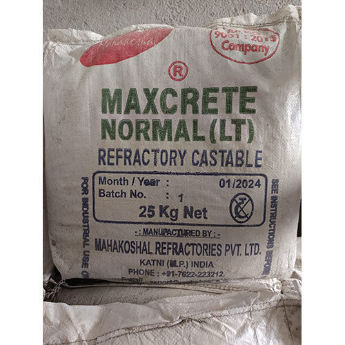 Maxcrete Normal(lt) Super Refractory Castable Application: Construction