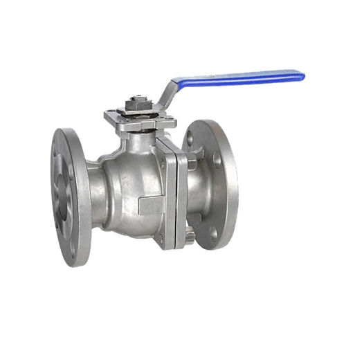 Polished Two Piece Cast Steel Ball Valve