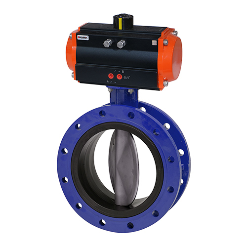 Manual Pneumatic Actuator Butterfly Valve