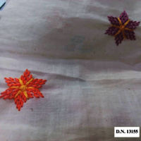 Floral Pure cotton Embroidery fabric