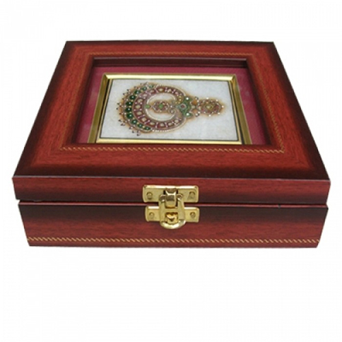 Multicolor 6Inch Jewellery Marble Vase