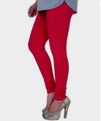 Dark Pink Churidar lycra Legging