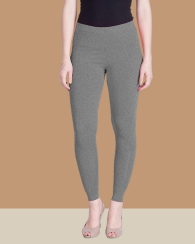 Grey Full Length Churidar Legging