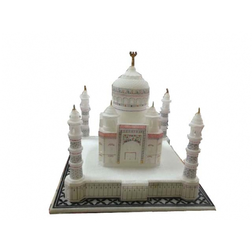 White Marble Taj Mahal Sculpture