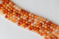 8mm Carnelian Beads, Gemstone Beads for Necklace ,Crystal Beads Jewelry