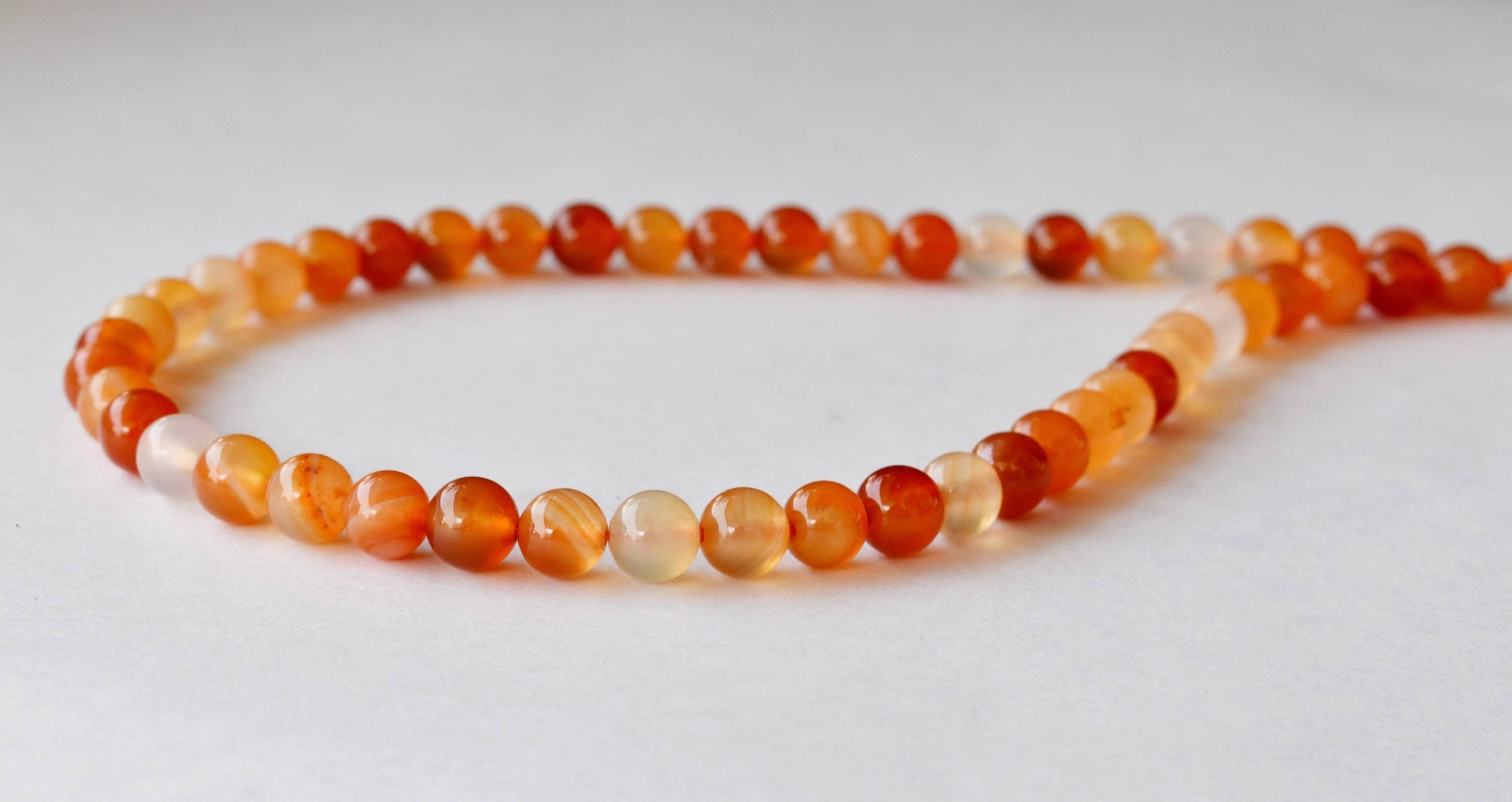 8mm Carnelian Beads, Gemstone Beads for Necklace ,Crystal Beads Jewelry