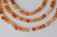 8mm Carnelian Beads, Gemstone Beads for Necklace ,Crystal Beads Jewelry