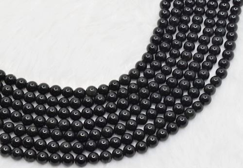 8mm Black Obsidian Beads, Gemstone Beads for Necklace ,Crystal Beads Jewelry