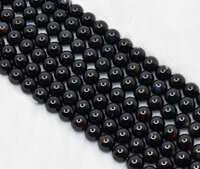 8mm Black Onyx Beads, Gemstone Beads for Necklace ,Crystal Beads Jewelry