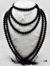 8mm Black Onyx Beads, Gemstone Beads for Necklace ,Crystal Beads Jewelry