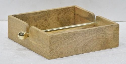 12 Inch Wooden Napkin Holder