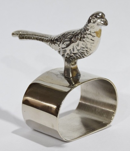 Metal Bird Napkin Ring
