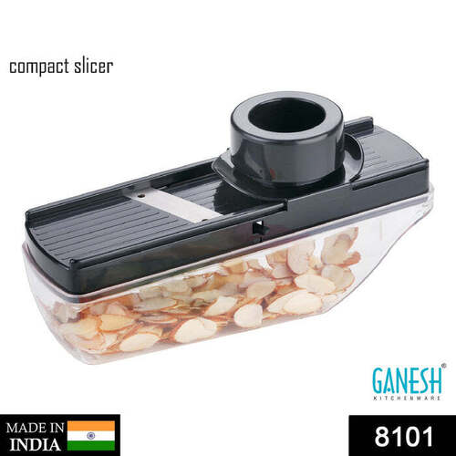 GANESH PLASTIC VEGETABLE SLICER CUTTER, BLACK