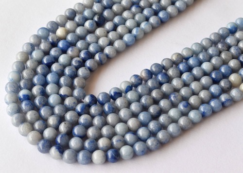 8mm Blue Aventurine Beads, Gemstone Beads for Necklace ,Crystal Beads Jewelry