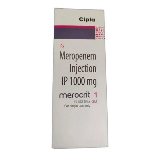 Liquid 1000 Mg Meropenem Injection Ip