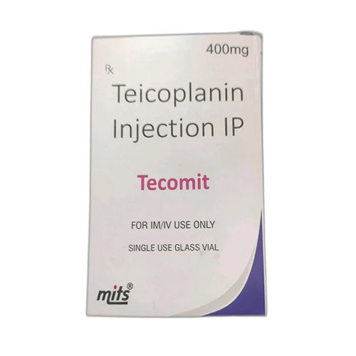 Liquid 400 Mg Teicoplanin Injection Ip