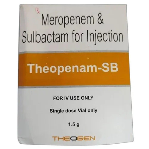 1.5 GM Meropenem And Sulbactam For Injection