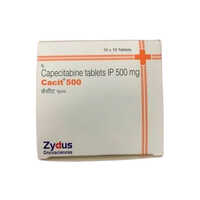 Capecitabine Tablets IP - 500mg Dosage | Anticancer Medication, General Medicine for Breast, Colon, Rectal Cancer, Store in Cool & Dry Place