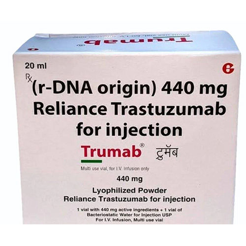 Stabilize Ph Level 440 Mg Reliance Trastuzumab For Injection