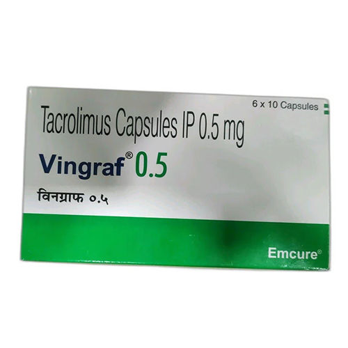 0.5 Mg Tacrolimus Capsules Ip General Medicines