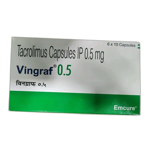 0.5 MG Tacrolimus Capsules IP