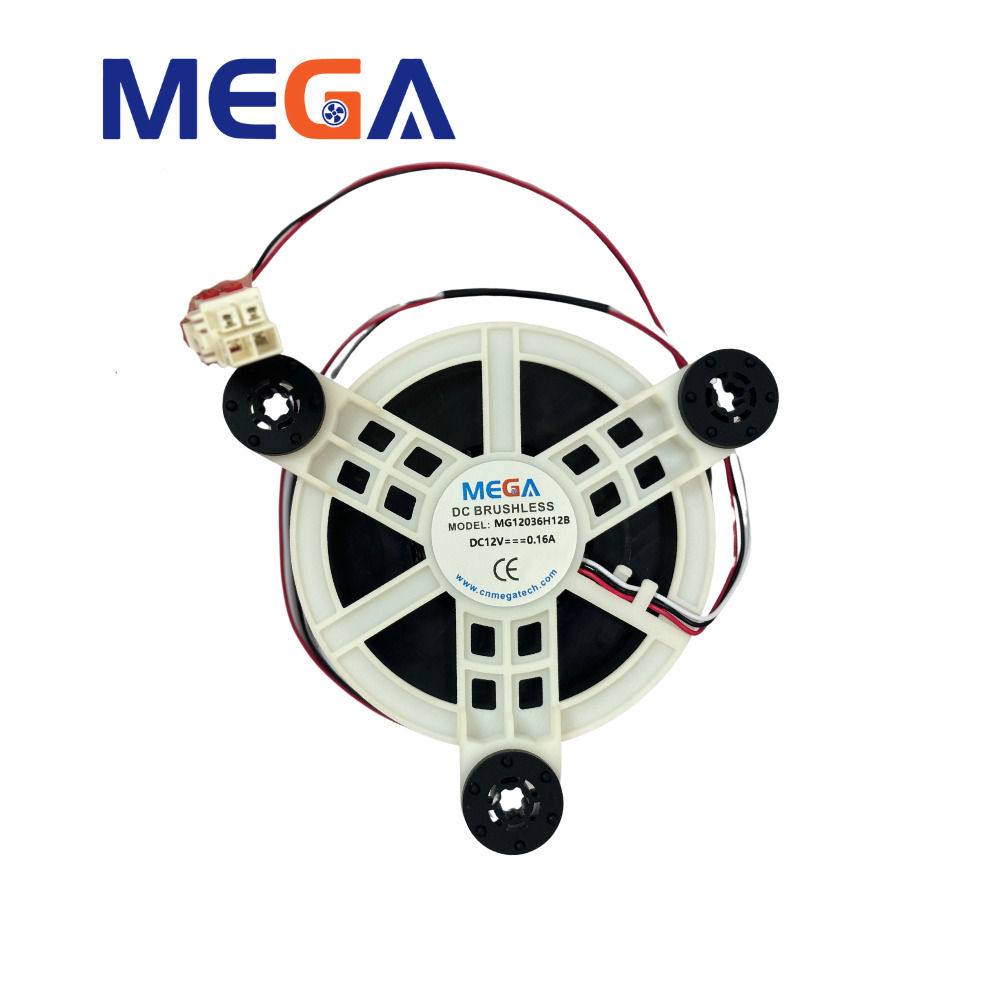 Mega 120x120x36mm 12V DC Brushless Plastic Cooling Fan for Electronic Devices LED