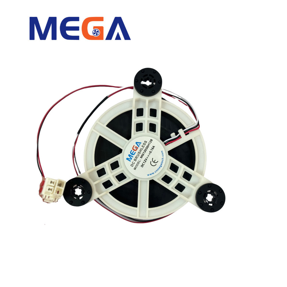 Mega 120x120x36mm 12V DC Brushless Plastic Cooling Fan for Electronic Devices LED