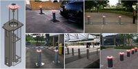 Solar Bollard Light For Road And Building Department
