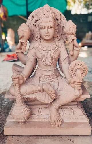 Marble Vishnu Statue