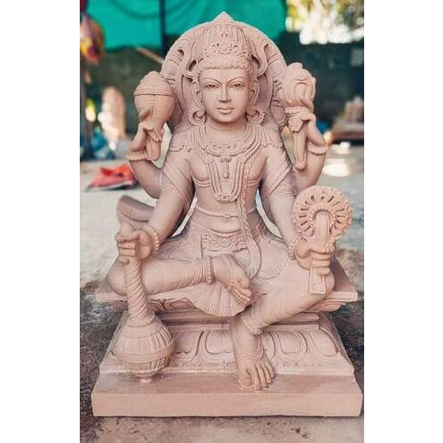 Marble Vishnu Statue - Size: Medium