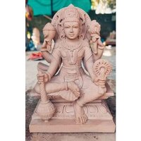 Marble Vishnu Statue - Size: Medium