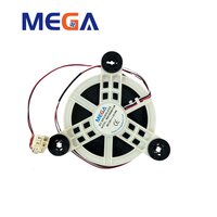 Mega 120x120x36mm Energy Efficient Low Noise 12v Dc Brushless Plastic Cooling Fan For Industrial Equipment