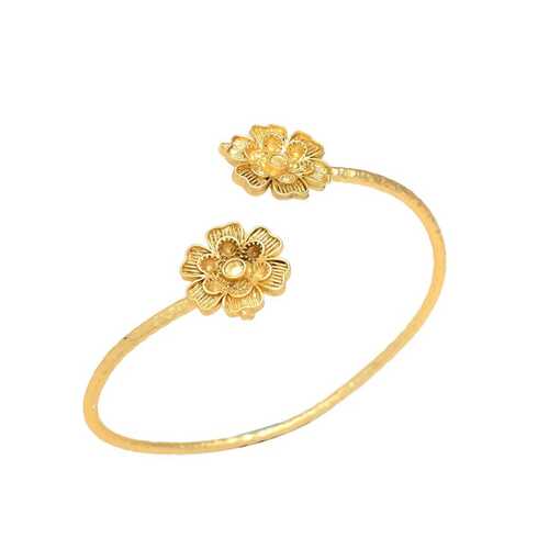 Two small flower design bracelet