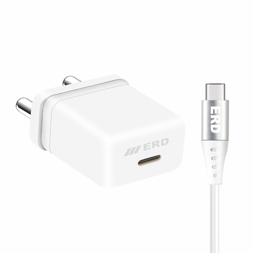 TC-131 20Watt Power Delivery Charger with USB-C to C Cable