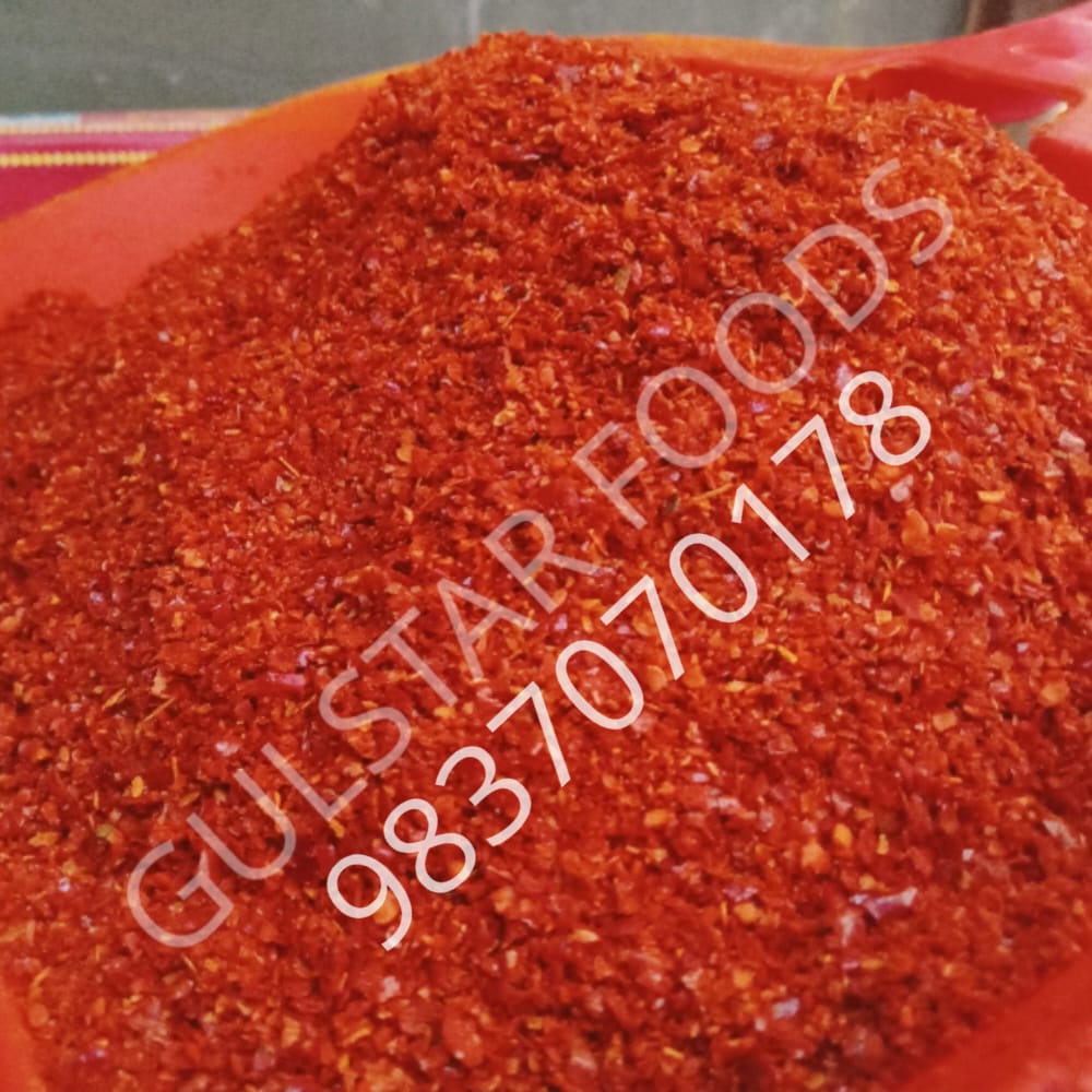 Kuti Mirch / Red Chilly Flakes Grade: A