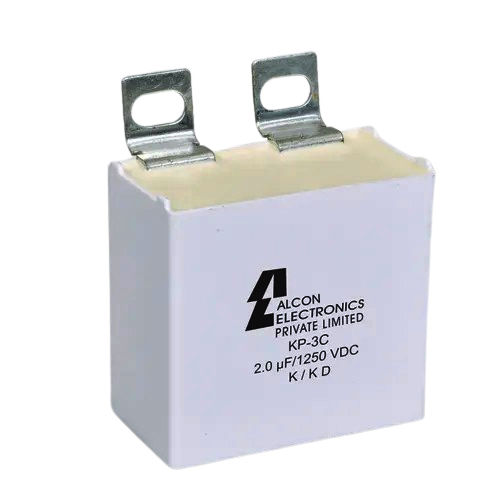 Aluminium Power Storage Capacitors - Color: White