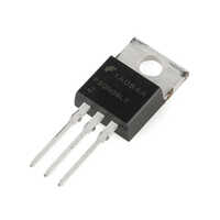 Rfp50n06 Power Mosfet - 50 Ampere Supply Voltage, 60 Volt Rated Voltage | Black And Silver, Designed For Industrial Power Supply Applications
